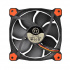 Ventilador Thermaltake Riing 14, LED Rojo, 140mm, 1400RPM, Negro/Rojo  3