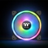 Ventilador Thermaltake Riing Trio 14 LED RGB, 140mm, 500 - 1400RPM, Negro/Gris - 3 Piezas  5