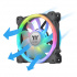 Ventilador Thermaltake Swafan 12 RGB, 120mm, 500 - 2000RPM, Negro - 3 Piezas  3
