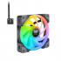 Ventilador Thermaltake SWAFAN EX14 RGB, 140mm, 500 - 2000RPM, Negro, 3 Piezas - incluye Control  1