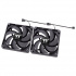 Ventilador Thermaltake CT120 PC Cooling, 120mm, 500 - 2000RPM, Negro - 2 Piezas  4