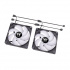 Ventilador Thermaltake CT120 ARGB Sync, 120mm, 500 - 2000RPM, Negro - 2 Piezas  3