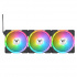 Ventilador Thermaltake SWAFAN EX12 ARGB Sync, 3x 120mm, 2000RPM, ARGB, Negro  4
