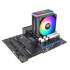 Disipador CPU Thermaltake ASTRIA 200 ARGB, 120mm, hasta 1800RPM, Negro   5