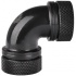 Thermaltake Fitting de Compresión Pacific, Tubo 90°, 5/8”, Negro - Imagen adicional 1