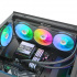 Thermaltake TH360 V3 Ultra ARGB Sync Enfriamiento Líquido para CPU, 3x 120mm, hasta 1500RPM, Negro - Imagen adicional 4