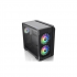 Gabinete Thermaltake View 51 TG ARGB, Midi-Tower, ATX/EATX/Micro-ATX/Mini-ITX, USB 2.0/3.0, sin Fuente, 3 Ventiladores Instalados, Negro