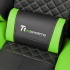 Tt eSPORTS Silla Gamer GT Comfort, hasta 120kg, Negro/Verde  5