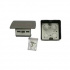 Thorsman Caja para Piso 11000-21202, 3 Puertos, 1 Pieza, Acero Inoxidable - Imagen adicional 1