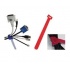 Thorsman Abrazadera para Cables, 15cm x 1.2cm, Rojo, 5 Piezas  2
