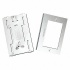 Thorsman Tapa y Soporte para Contacto, Aluminio/Blanco  1