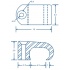 Thorsman Grapa TC-4X6, 4mm, Transparente, 100 Piezas  3