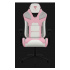 ThunderX3 Silla Gamer X3 TC5 MAX, hasta 150Kg, Blanco/Rosa  8