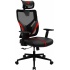 ThunderX3 Silla Gamer YAMA1, hasta 150Kg, Negro/Rojo  3