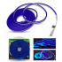 Tianlai Tira de Luces LED Luz Azul Neon, 5m x 1cm, 1 Pieza  1