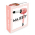 Timco Rizadora de Cabello Majesty Peach Tourmaline, 110 °C máx, 2 Temperaturas, Rosa - Imagen adicional 4