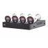 Topvision Kit de Vigilancia TOP24ADL de 4 Cámaras CCTV Bullet con Grabadora de 4 Canales