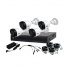 Topvision Kit de Vigilancia TOP2504 de 4 Cámaras CCTV Bullet y 4 Canales, con Grabadora  1