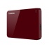 Disco Duro Externo Toshiba Canvio Advance, 2.5'', 2TB, USB 3.0, Rojo  3