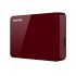 Disco Duro Externo Toshiba Canvio Advance 2.5'', 4TB, USB 3.0, Rojo  3
