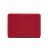 Disco Duro Externo Toshiba Canvio Advance 2.5", 4TB, USB, Rojo - para Mac/PC  1