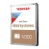 Disco Duro para NAS Toshiba N300 3.5'' de 1 a 8 Bahias, 8TB, SATA III, 6 Gbit/s, 7200RPM, 256MB Caché  1