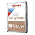 Disco Duro para NAS Toshiba N300 Pro 3.5", 16TB, SATA III, 6 Gbit/s, 7200RPM 1GB Caché