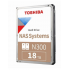 Disco Duro para NAS Toshiba N300 3.5", 18TB, SATA III, 6 Gbit/s, 7200RPM 1024MB Caché
