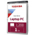 Disco Duro Interno Toshiba L200 2.5", 1TB, SATA, 6 Gbit/s, 5400RPM, 128MB Cache  1