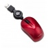 Mouse Toshiba Mini Óptico PA3765U-1ETS, USB, 1000DPI, Rojo