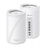 TP-Link Access Point con Sistema de Red Wi-Fi en Malla BE65, 4 x RJ-45, 1300Mbit/s, Wi-Fi 7, Triple Banda 2.4/5/6 GHz, 4 Antenas, 2 Piezas