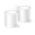 Router TP-Link de Banda Dual Deco X10 AX1500 con Wi-Fi Mesh, 1500 Mbit/s, 2x RJ-45, 2.4/5GHz, 2 Antenas Internas, 2 Piezas