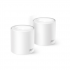 TP-Link Router con Sistema de Red Wi-Fi en Malla Deco X15, 2 x RJ-45, 1201 Mbit/s WLAN, Doble Banda 2.4/5 GHz, Wi-Fi 6, 2 Antenas Internas de 3 dBi, 2 Piezas
