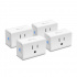 TP-Link Kasa Smart Plug EP10P4, Wi-Fi, 1 Conector, 1800W, 15A, Blanco, 4 Piezas  1