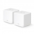 TP-Link Router con Sistema de Red Wi-Fi en Malla HALO H60X, 2 x RJ-45, 1500 Mbit/s WLAN, Doble Banda 2.4/5 GHz, Wi-Fi 6, 3 Antenas Internas, 2 Piezas