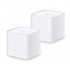 TP-Link Access Point con Sistema de Red Wi-Fi en Malla HC220-G5, 3 x RJ-45, 1200Mbit/s, Wi-Fi 5, Doble Banda 2.4/5 GHz, 3 Antenas, 2 Piezas