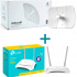 Kit Router TP-Link Fast Ethernet TL-WR840N, Inalámbrico, 300 Mbit/s, 5x RJ-45, 2.4GHz, con 2 Antenas + Antena LiteBeam M5  1