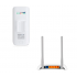 Router TP-Link WISP Fast Ethernet TL-WR850N, Inalámbrico, 300Mbit/s, 5x RJ-45, 2.4GHz, 2 Antenas Exteriores de 5dBi ― Incluye Ubiquiti Networks Access Point Loco M5  1