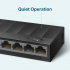 Switch TP-Link LS1008G, 8 Puertos Gigabit Ethernet 10/100/1000, 16 Gbit/s, 4000 Entradas, No Administrado - Imagen adicional 3