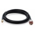 TP-Link Cable Pigtail RP-SMA Hembra - Macho, 3 Metros, Negro  1