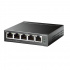 Switch TP-Link Gigabit Ethernet TL-SG105MPE, 5 Puertos 10/100/1000Mbps (4x PoE), 120W, 10Gbit/s, 2000 Entradas  - No Administrable  1