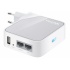 TP-LINK Punto de Acceso WiFi de Bolsillo / Router / Adaptador de TV / Repetidor TL-WR710N, 2x RJ-45  4