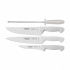 Tramontina Juego de Cuchillos, 4 Piezas, Acero Inoxidable - Imagen adicional 1