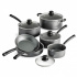 Tramontina Batería de Cocina Primaware, Aluminio, Antiadherente, 10 Piezas, Negro  1