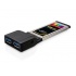 Transcend Express Card con 2 Puertos USB 3.0  1