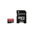 Memoria Flash Transcend Premium 300x, 128GB MicroSDHCGB UHS Clase 10, con Adaptador