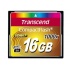 Memoria Flash Transcend, 16GB CompactFlash  1