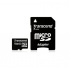 Memoria Flash Transcend, 16GB microSDHC Clase 4, con Adaptador  1