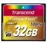 Memoria Flash Transcend, 32GB CompactFlash  1