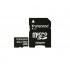 Memoria Flash Transcend, 4GB microSDHC Clase 4, con Adaptador